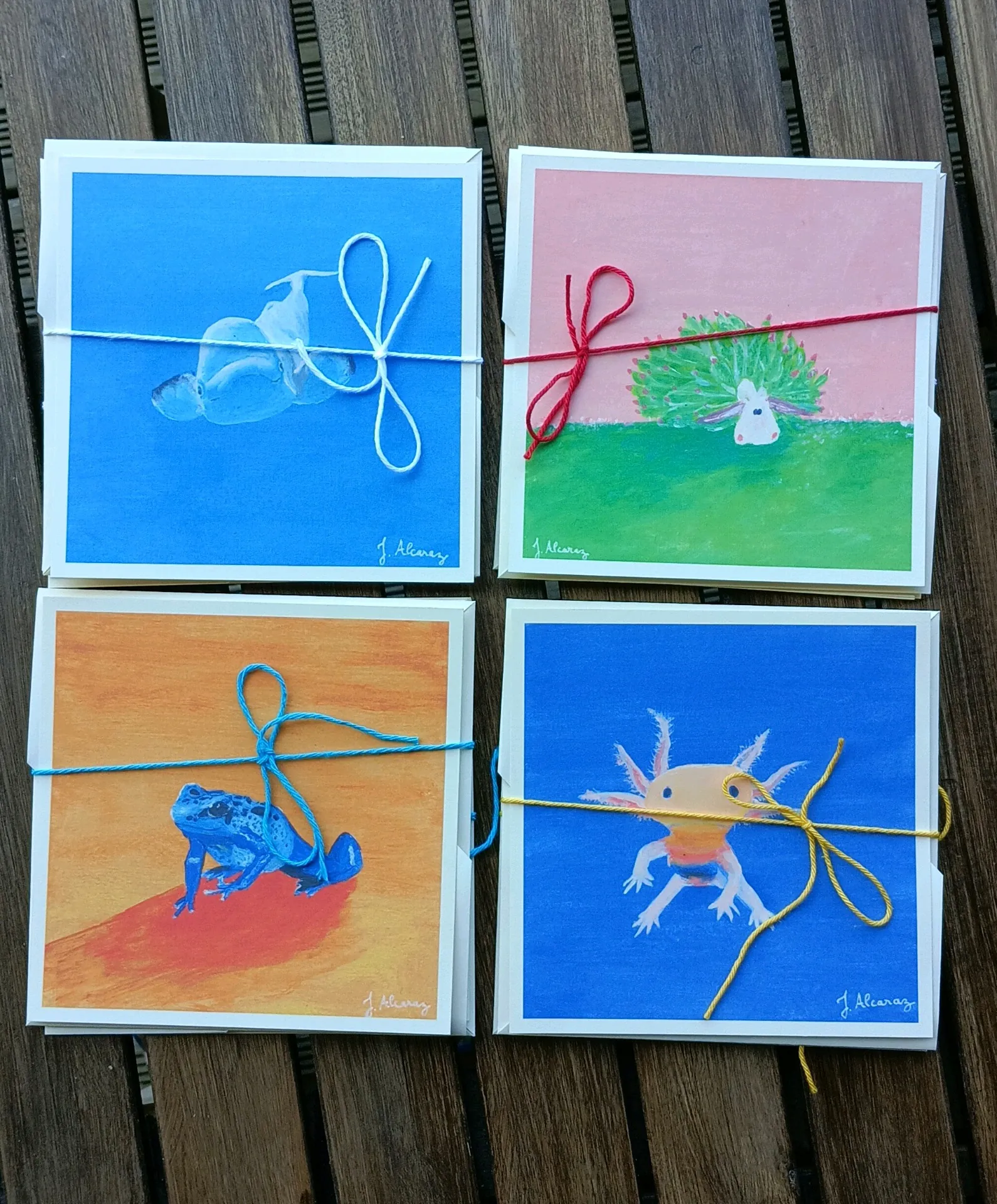 Cartes "Animaux aquatiques"