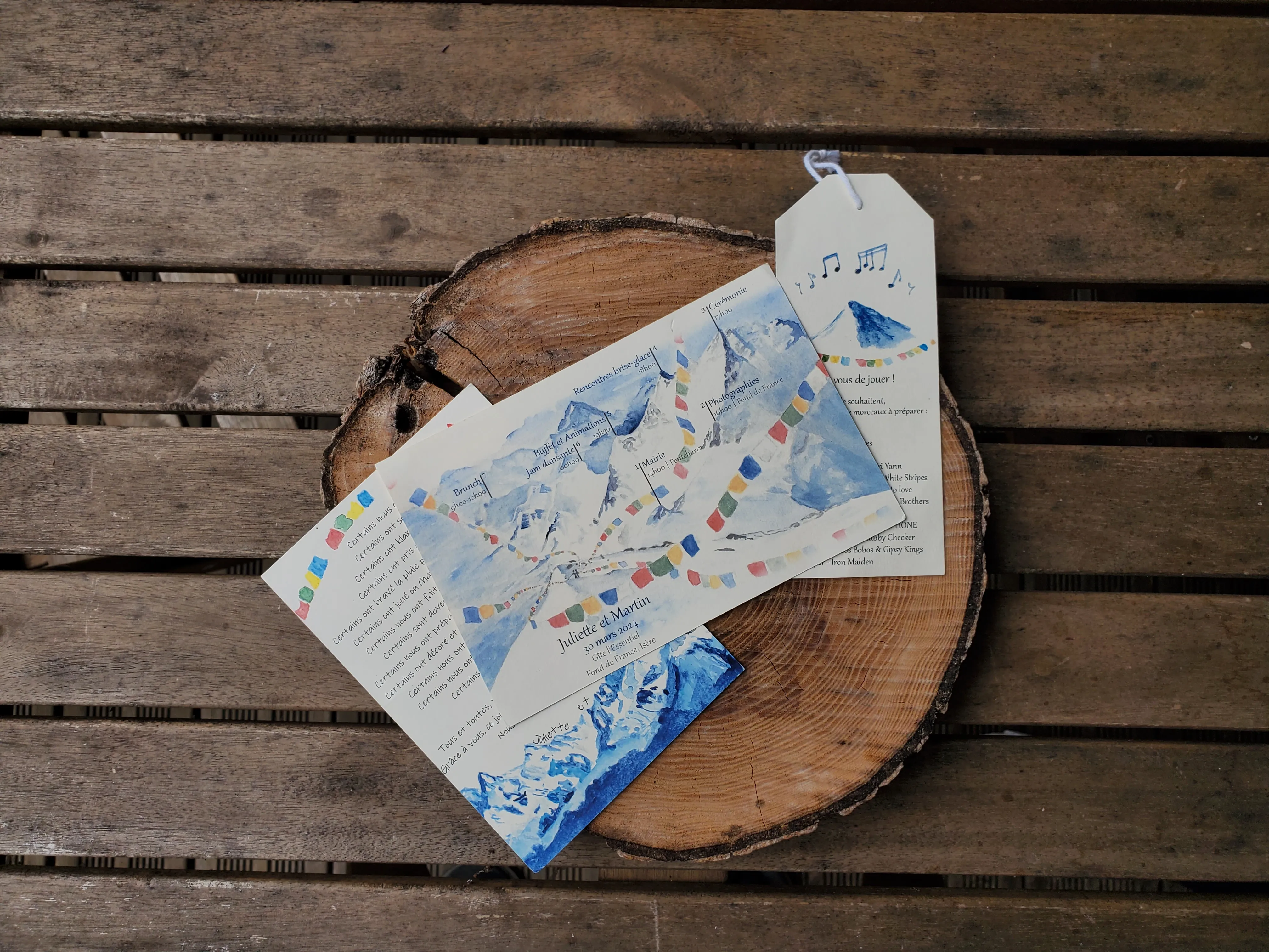 Faire-part de mariage