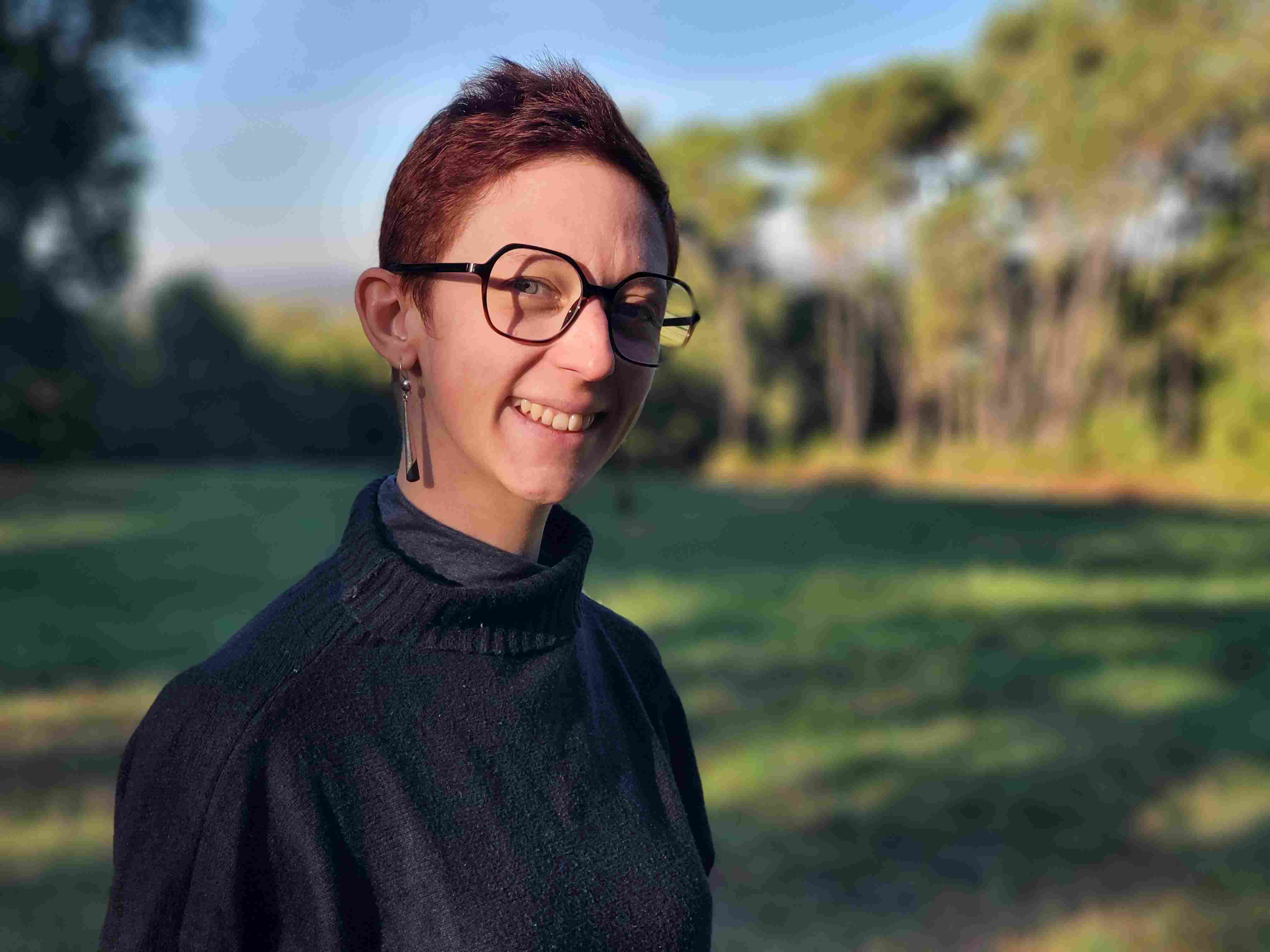 Photographie de l'artiste Juliette Alcaraz en 2025