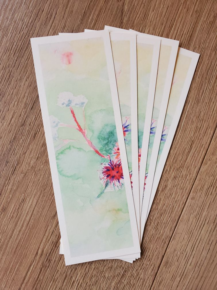 Marque-page "Printemps" - Chardons