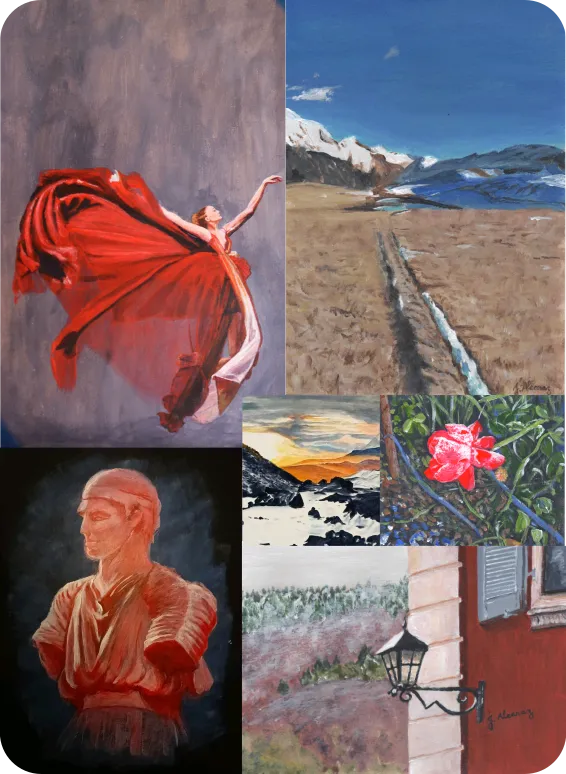 Peintures de Juliette Alcaraz