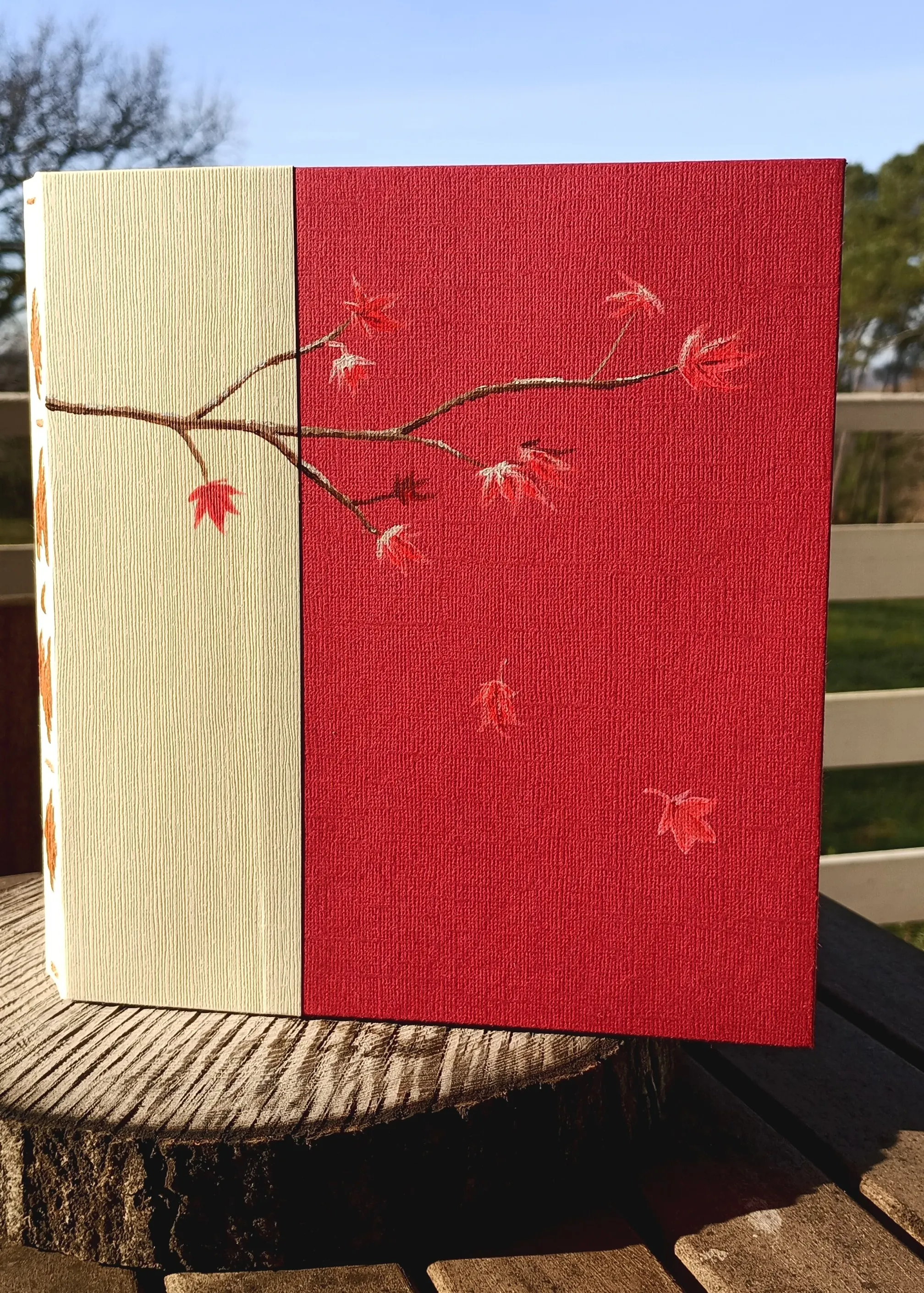 Petit album - feuilles d'érable