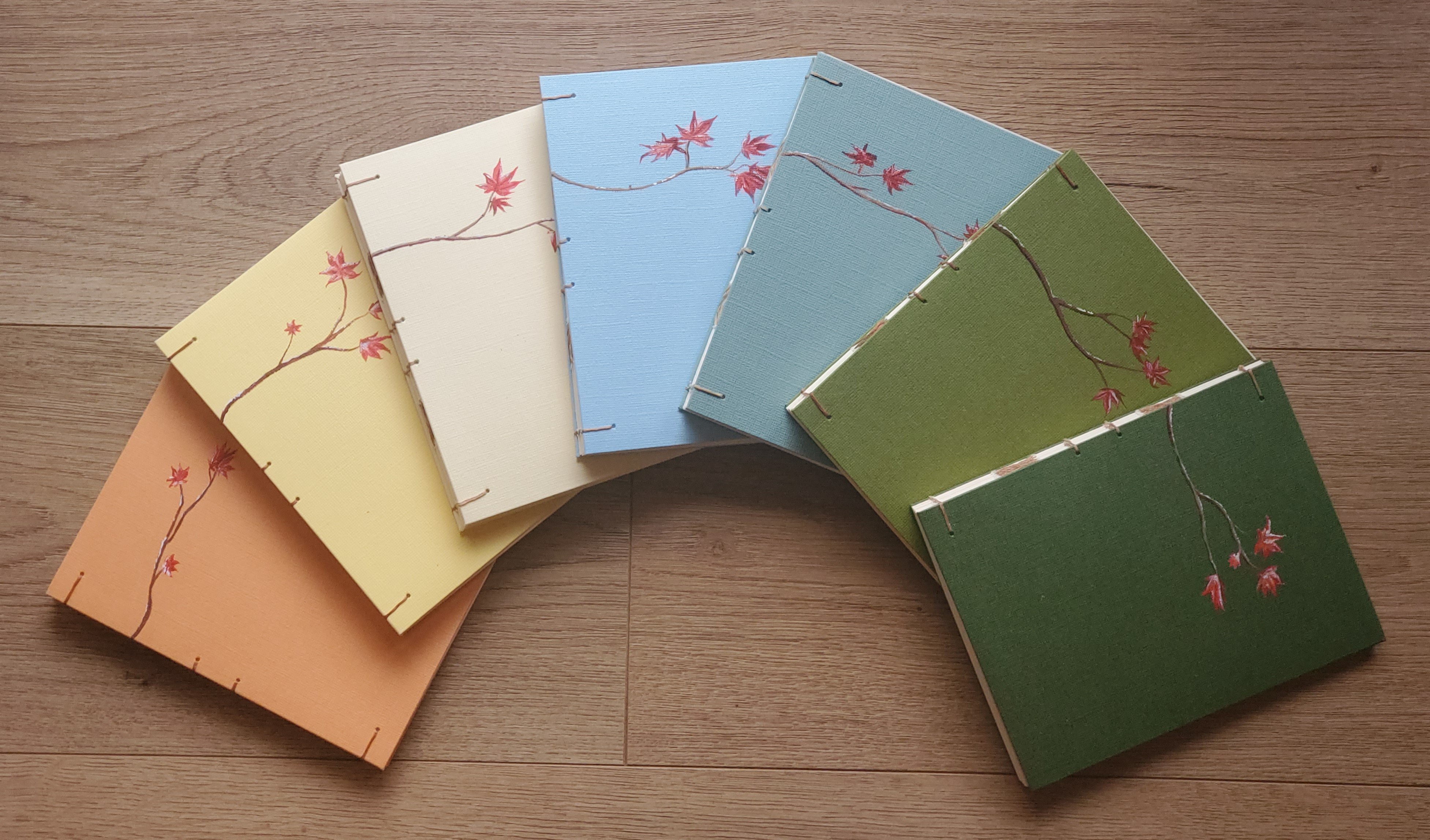 Carnet "Erable du Japon"- coloris disponibles