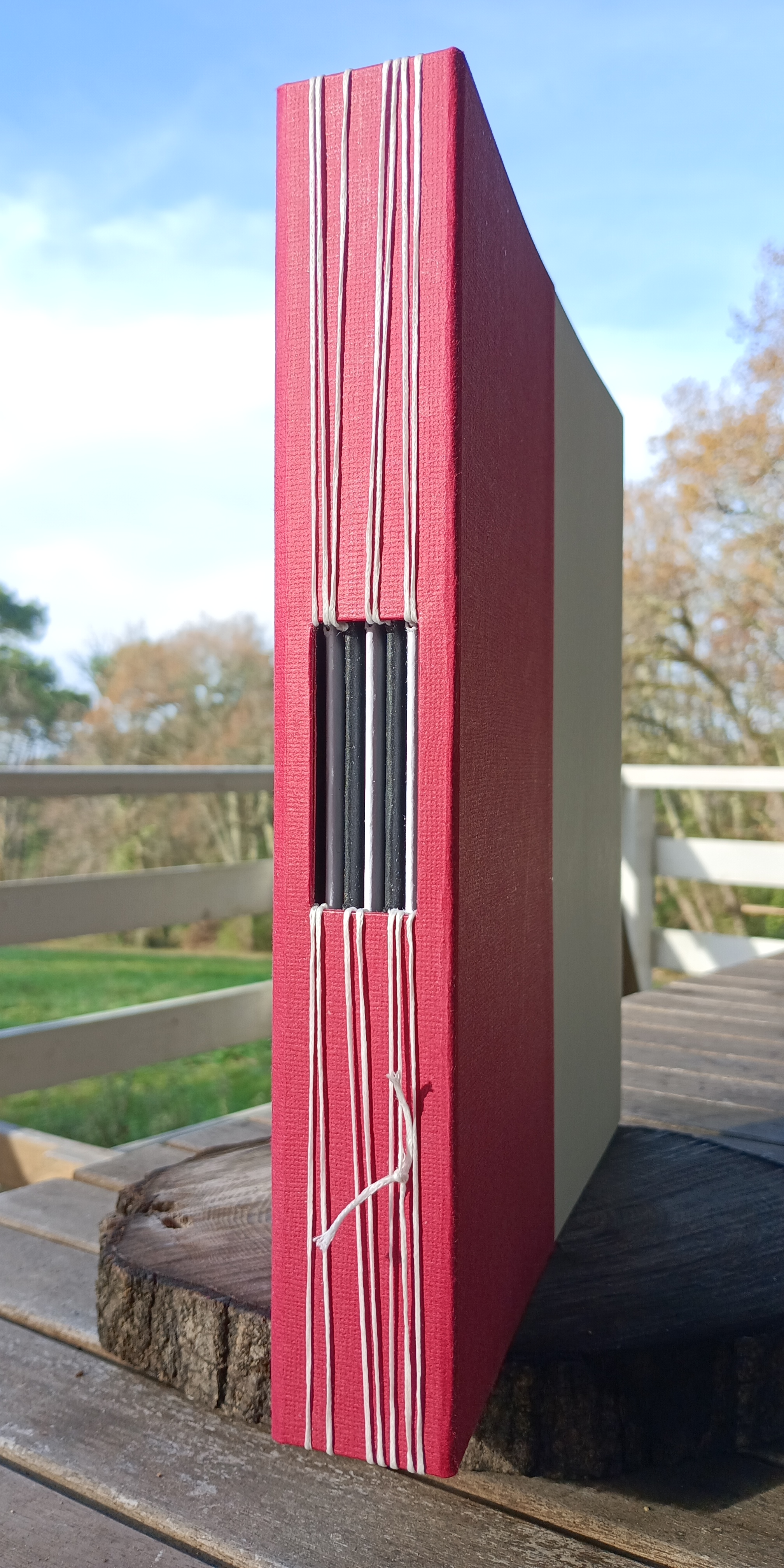 Grand album - rouge et blanc