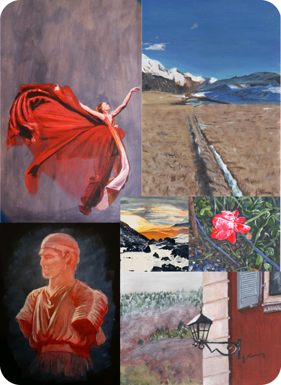 Peintures de Juliette Alcaraz